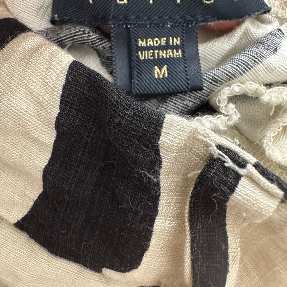 Tulia Abstract Linen Pants | Art Print | Wide Leg | Size M - Picture 5 of 5